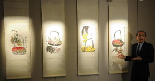 齐白石、张大千和徐悲鸿等画作将亮相香港苏富比春季拍卖 图