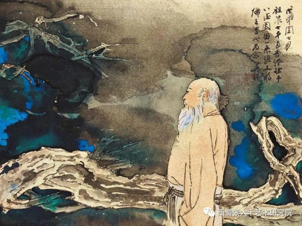 蔵出し 鄭板橋 中国 山水絵 60年代文化大革命時代中没収一級画師